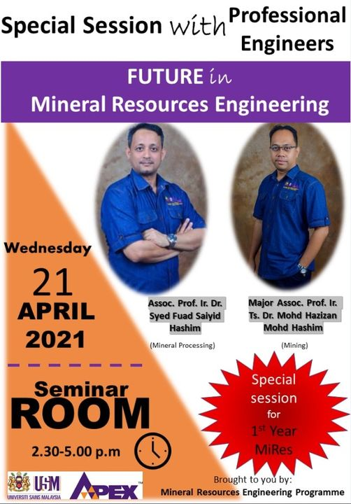 Special session with Professional Engineers