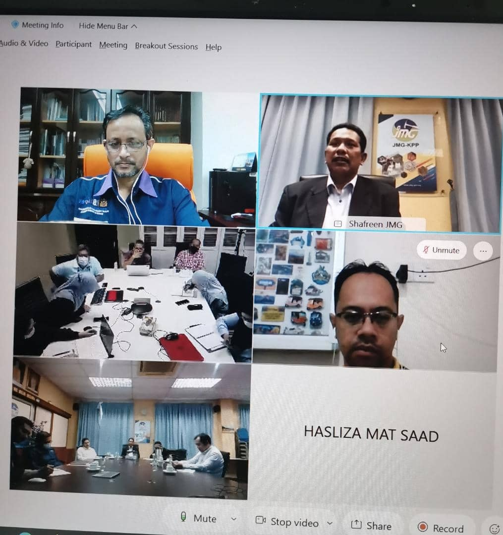 Mesyuarat bersama Jabatan Mineral dan Geosains, Kedah